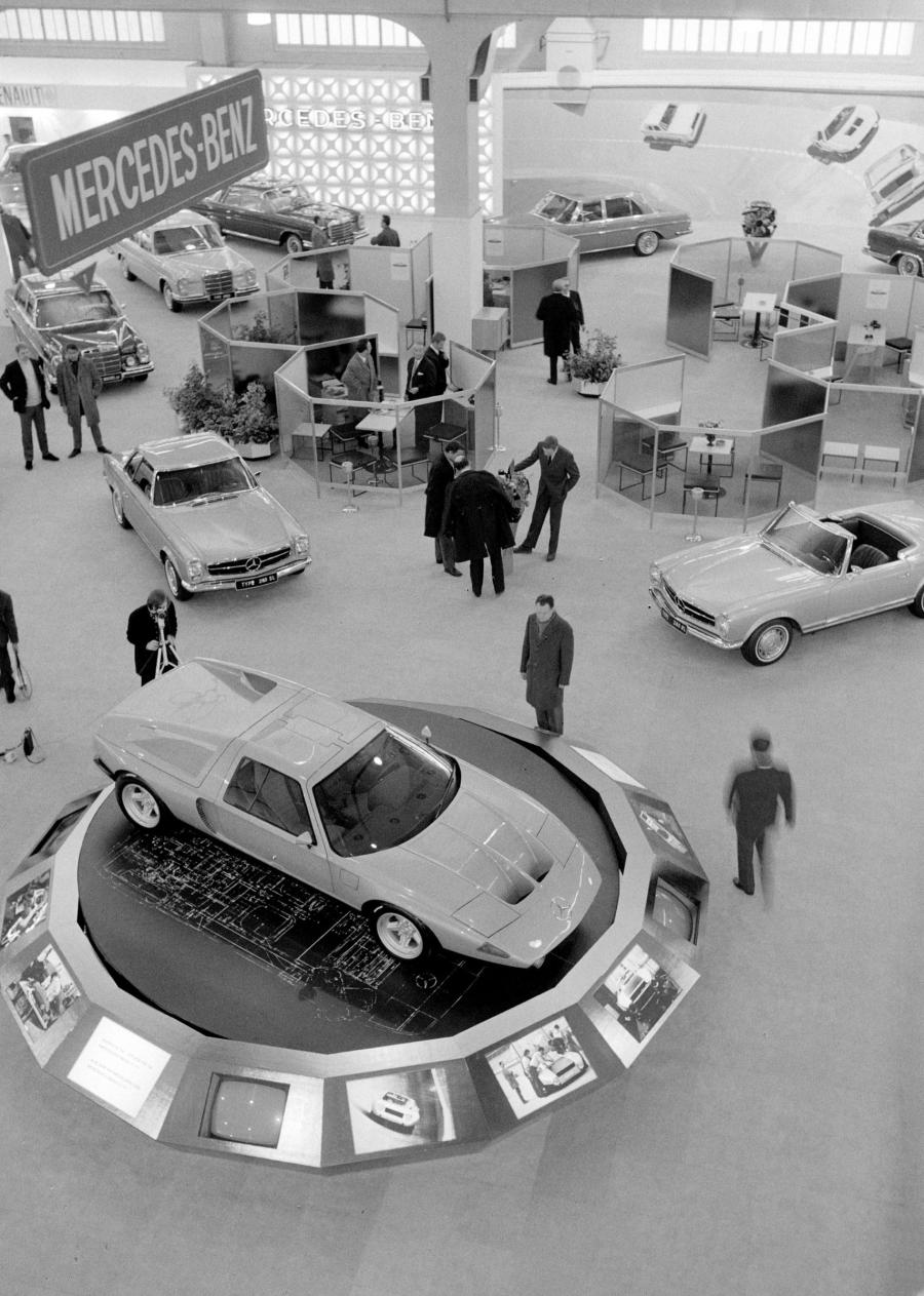  Mercedes-Benz C111-I Concept 1969 года  (фото 6 из 15)